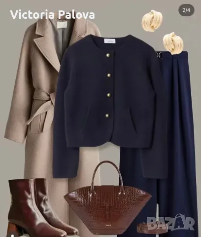 Красива луксозна жилетка-сако ETERNAL SUMMER, снимка 16 - Жилетки - 40343755