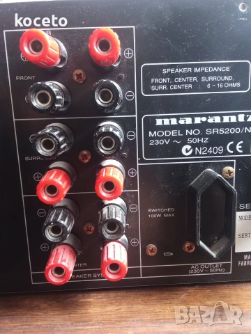 MARANTZ SR5200 N1B, снимка 7 - Ресийвъри, усилватели, смесителни пултове - 53251051