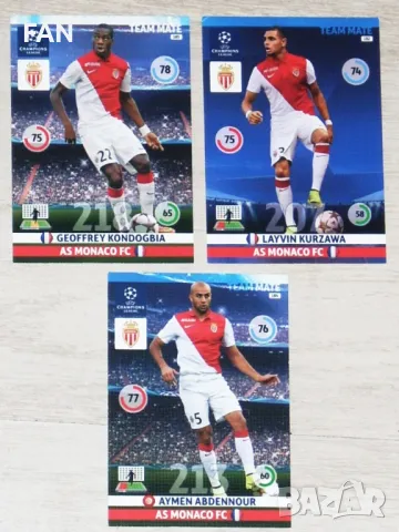 Комплект от 50 бр. футболни карти Панини /PANINI/ от Шампионска лига сезон 2014/15 Барселона, Шалке, снимка 11 - Фен артикули - 40022346