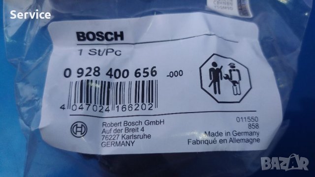 Регулатор за високо налягане на горивото BOSCH 0928400656 , снимка 2 - Части - 34278331