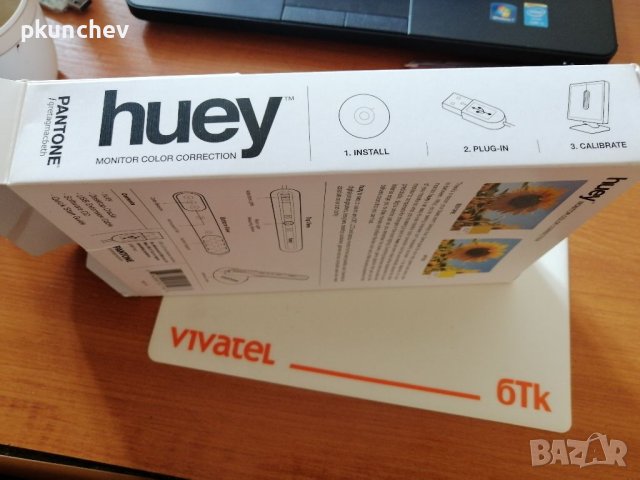 Колориметър за калибриране на монитор Pantone HUEY, снимка 4 - Друга електроника - 41923046
