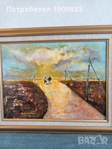 Маслена картина , снимка 2 - Картини - 44196054