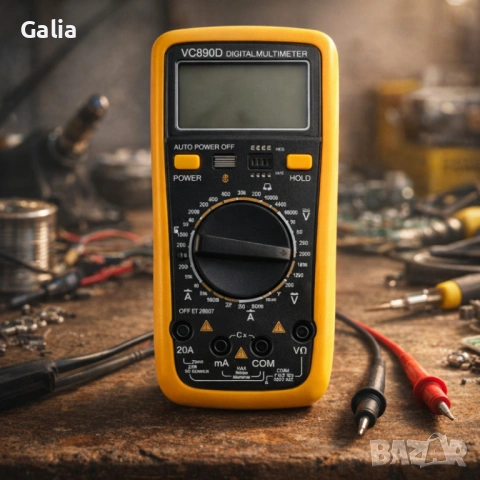 Цифров мултицет - за професионална и домашна употреба, снимка 3 - Други инструменти - 53779811