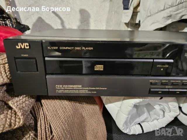 CD JVC XL-V231BK, снимка 2 - Ресийвъри, усилватели, смесителни пултове - 49466803
