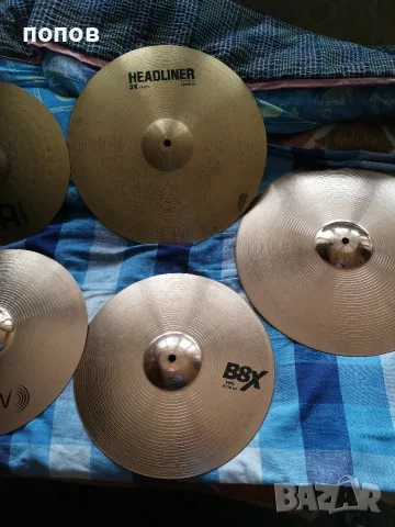 Sabian 8bx 20''/16''/14 hi hat , снимка 3 - Ударни инструменти - 56251241