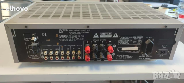 Ресивър Denon DRA-585RD, снимка 4 - Ресийвъри, усилватели, смесителни пултове - 50961979