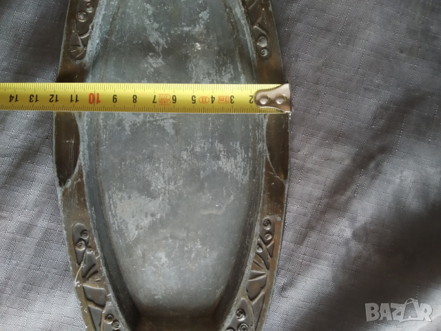 стар поднис,табла арт нуво, снимка 3 - Антикварни и старинни предмети - 36476051