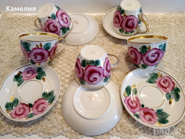 Руски порцелан , снимка 7 - Чаши - 42620827