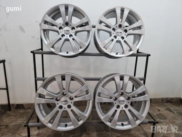 4бр 16ски джанти RIAL за  MERCEDES, AUDI, VW  5х112мм , снимка 6 - Гуми и джанти - 49503553
