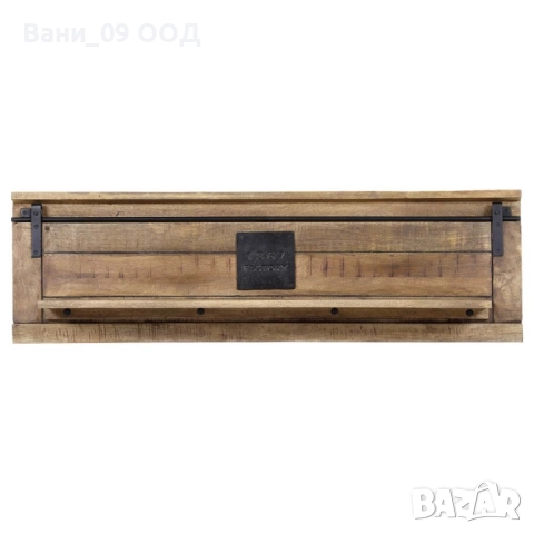 Стенна полица в индустриален стил, снимка 3 - Етажерки - 51973012