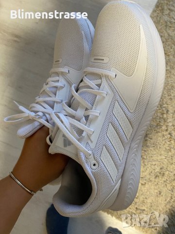 Оригинални маратонки Адидас мъжки,бели, снимка 13 - Маратонки - 41850840