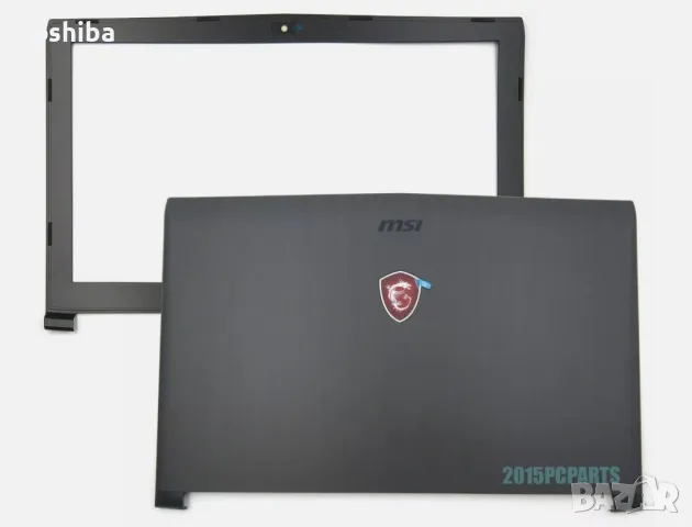 New MSI GL62M 7RC 7RD 7RDX 7RE GL62MVR 7RFX LCD Back Cover / LCD Front Bezel