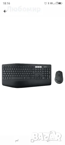 Комплект безжична клавиатура и мишка Logitech MK850 Performance - графит , снимка 4 - Клавиатури и мишки - 55877806