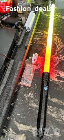 Нов светлинен меч с 11 цвята и звук USB акумулаторен Деца Подарък, снимка 9 - Други - 42415540
