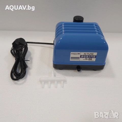 Компресор за въздух HAILEA за аквариуми или езеро , снимка 2 - Оборудване за аквариуми - 51499348