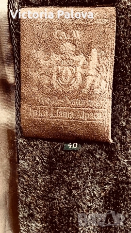 Луксозно  палто/ шуба GALAN алпака, снимка 3 - Палта, манта - 52197098