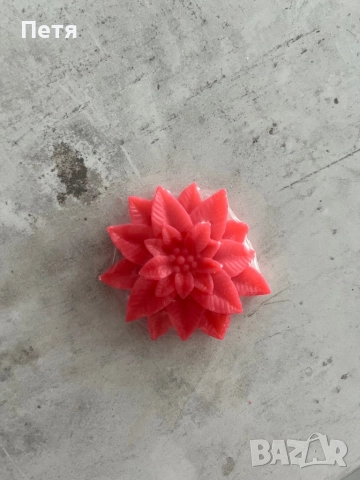 Сапунчета - коледна звезда, снимка 2 - Декорация за дома - 52512864