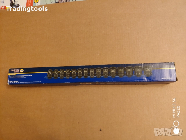 CARLYLE NAPA 15броя 1/2 impact stubby profile къси Шестостенни качествени вложки камъни, снимка 7 - Гедорета - 52852071