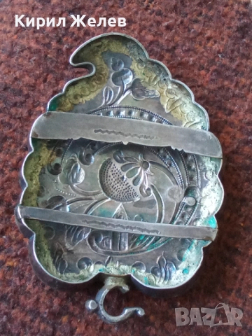 Пафта стара сребърна 1 брои 50103, снимка 4 - Антикварни и старинни предмети - 52220121