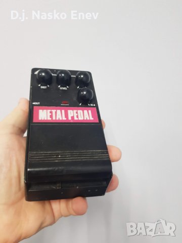 ARIA METAL Guitar Pedal MP-5 - дист метал педал за ел китара /made in Japan/, снимка 2 - Китари - 34457761