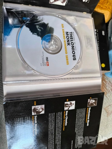 1 dvd кутия вносна с 5 dvd masters of jazz, снимка 5 - DVD дискове - 53260402