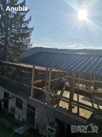 Изграждане на дървени веранди, навеси, декинг и гаражи - области Стара Загора и Велико Търново, снимка 4 - Ремонти на покриви - 53611156