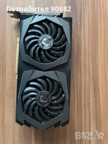 Видеокарта GPU Nvidia MSI GTX 1660TI, снимка 1