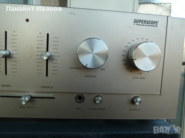 SUPERSCOPE by Marantz A-545 стерео усилвател, снимка 3 - Ресийвъри, усилватели, смесителни пултове - 50259222
