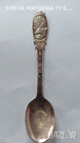 Посребрени лъжички от Скандинавието, снимка 15 - Други ценни предмети - 53841185