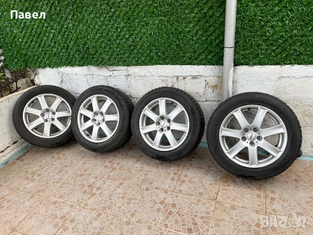 Оригинални немски джанти RiaL, 17”, 5x108 централен отвор 70 с гуми Sumitomo 225/55/17