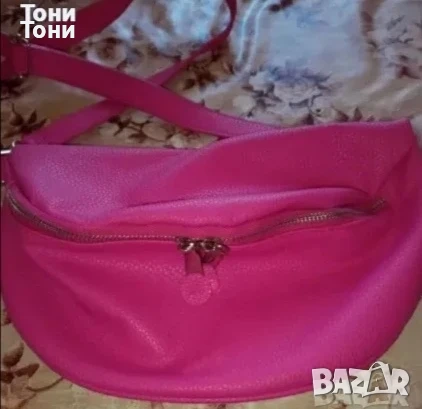 GINA BENOTTI Нова Кожена Дамска Чанта , снимка 4 - Чанти - 53729468