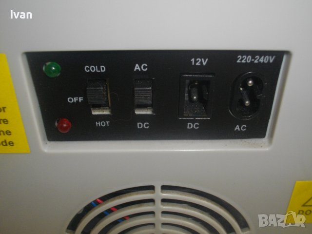 Нов Мини Хладилник-12V/220V-Изстудяване/Затопляне-220 Волта/12 Волта-270х200х300мм-ОТЛИЧЕН, снимка 9 - Хладилници - 40719275