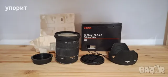 Sigma 17-70mm f/2.8-4.5 DC Macro за Canon EF-S, снимка 7 - Обективи и филтри - 55837338
