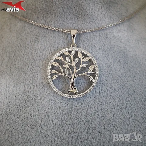 Висулка с платинено покритие 241136, снимка 4 - Колиета, медальони, синджири - 55775186