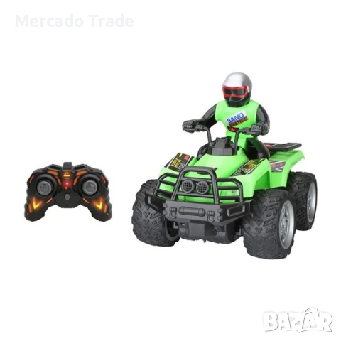 Бъги със звук, светлини и дистанционно за движение, Зелен