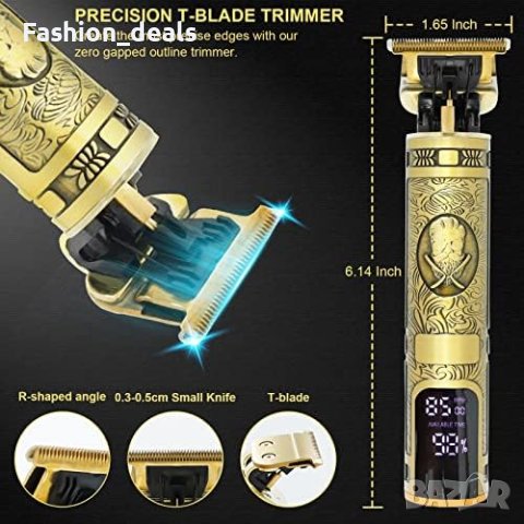 Нова Машинка Тример за подстригване на коса за мъже/ USB , снимка 4 - Друга електроника - 41517619