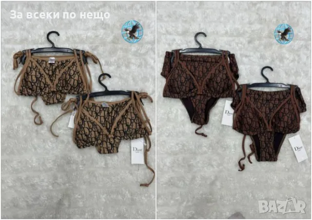 Christian Dior Дамски Бански С 2 Части👙Дамски Бански С Две Части Кристиян Диор 👙2 Цвята👙Код D2299