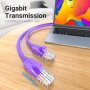 Vention Кабел LAN UTP Cat.6 Patch Cable - 1M Purple - IBEVF, снимка 2