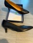 Елегантни кожени обувки, снимка 1 - Дамски обувки на ток - 42010414