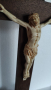 Настолен кръст Разпятие Христово от дърво и порцелан, снимка 4