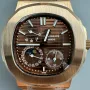 Мъжки часовник Patek Philippe Nautilus Brown 5712 с автоматичен механизъм, снимка 2