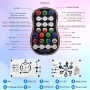 DJ диско светлина USB парти сценични светлини, 120 LED модела, активирани от звук - UV, дистанционно, снимка 3