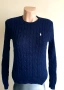 POLO Ralph Lauren Cable Pima Cotton Size S НОВО! ОРИГИНАЛ! Дамски Пуловер!, снимка 1