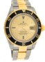 Мъжки часовник Rolex Submariner Two-Tone  Champagne Diamond 16613T, снимка 5