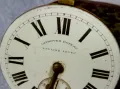 IMPROVED PATENT ENGLISH LEVER. МЕХАНИЗЪМ от СТАР ВИКТОРИАНСКИ ДЖОБЕН ЧАСОВНИК РИМСКИ ЦИФЕРБЛАТ 12602, снимка 15