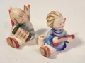 порцеви свещници Hummel Goebel ангелчета , снимка 1