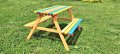 Детска маса с две пейки; Детски масички; Дървена маса за деца, снимка 13