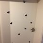 Мики Маус черни етикети самозалепващи лепенки за стена чаши парти декор и др , снимка 3