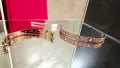 CARTIER Love Paved Capsule Rose Gold 10 Pink Sapphires Diamonds Гривна с Отверка, снимка 9