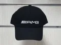 Нова шапка с козирка на автомобилната марка Mercedes AMG (Мерцедес) с бяло лого, снимка 3